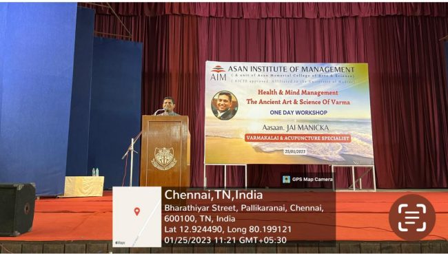 11 One-day Workshop on “Health and Mind Management