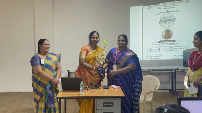 3 One day Workshop on Research Methodology