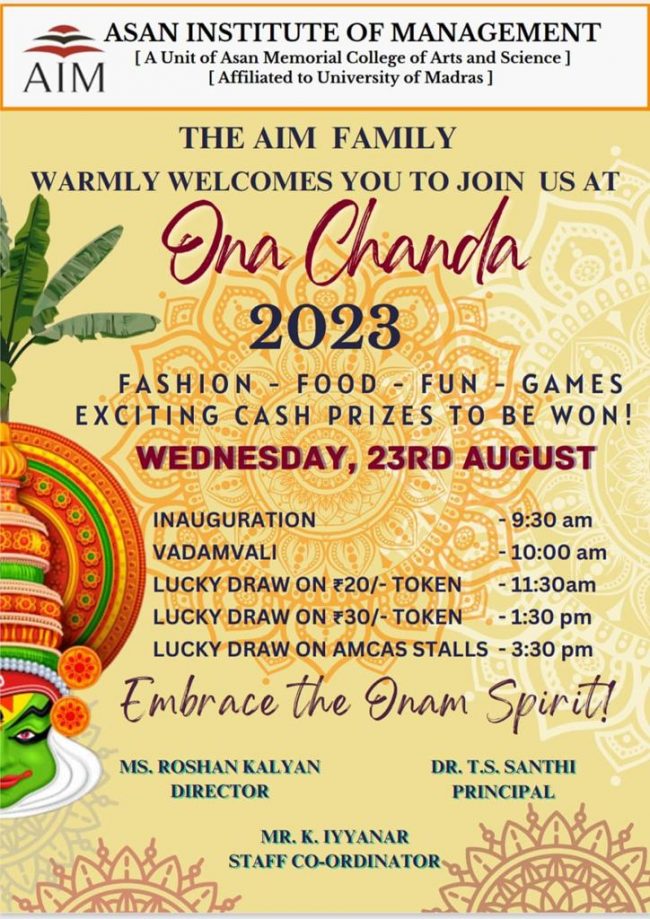 Onam chanda